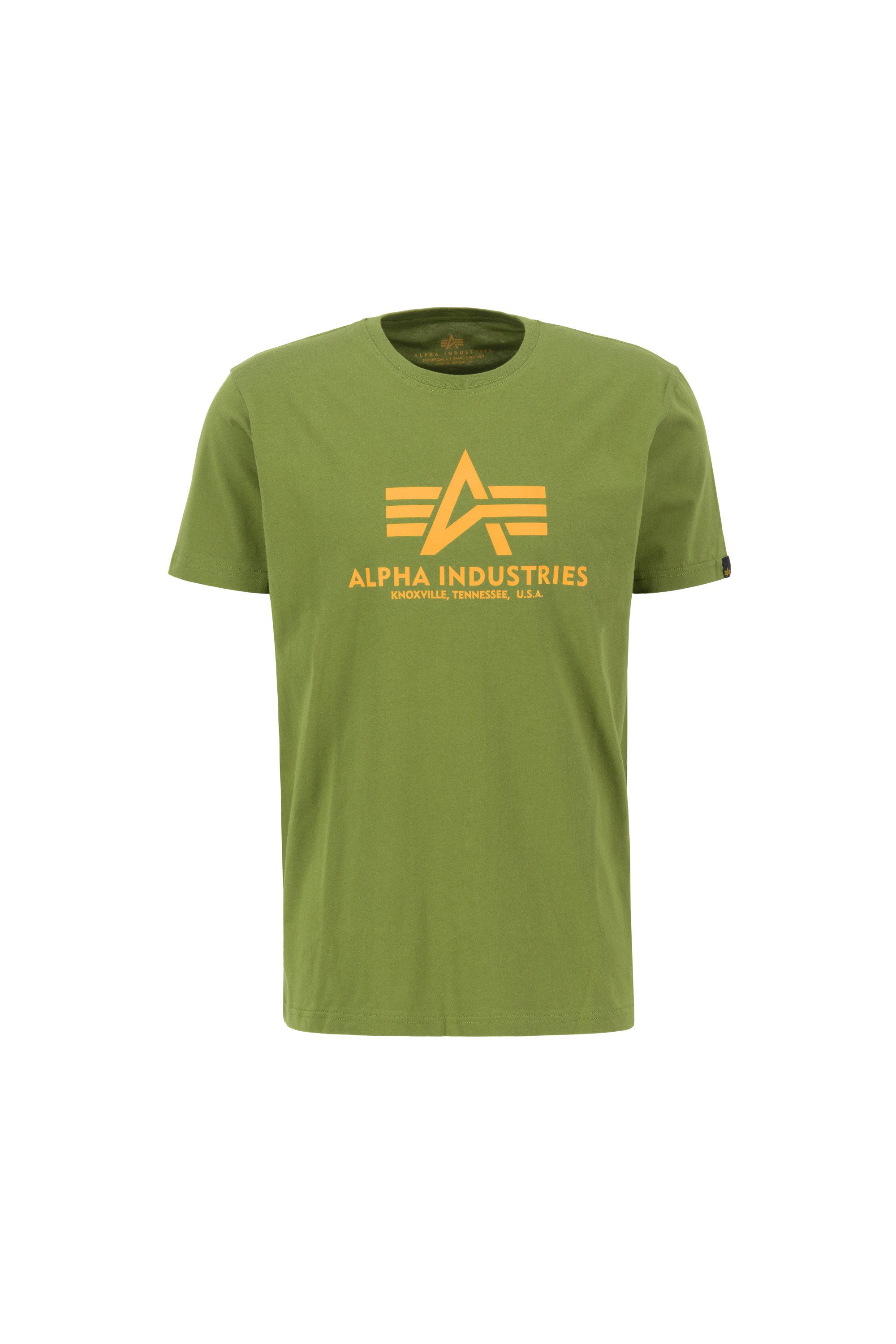 Alpha Industries T-Shirt "Alpha Industries Men - T-Shirts Basic T-Shirt ML" günstig online kaufen