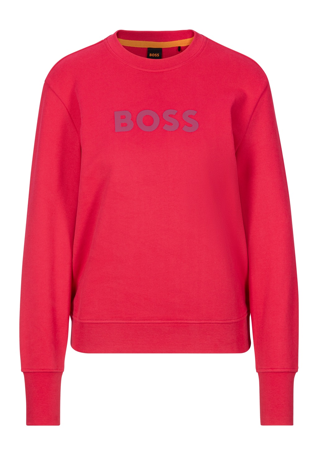 BOSS ORANGE Sweatshirt "Elaboss Premium Damenmode", mit Rundhalsausschnitt günstig online kaufen