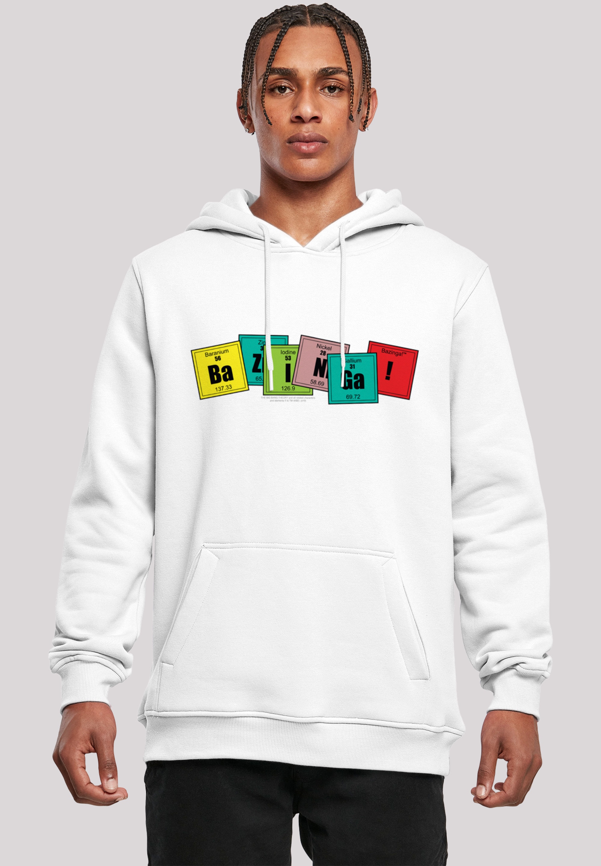 F4NT4STIC Sweatshirt "Big Bang Theory Bazinga", Herren,Premium Merch,Slim-F günstig online kaufen