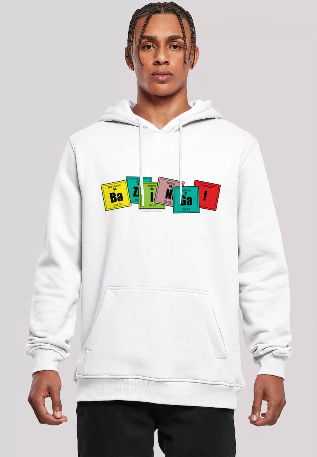 F4NT4STIC Sweatshirt "Big Bang Theory Bazinga", Herren,Premium Merch,Slim-F günstig online kaufen