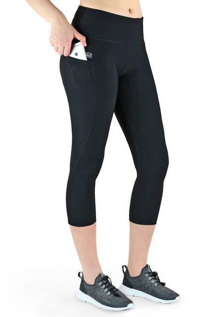 VS Variosports 3/4-Leggings Damen 3/4 Capri Leggings mit Seitentasche, hohe günstig online kaufen