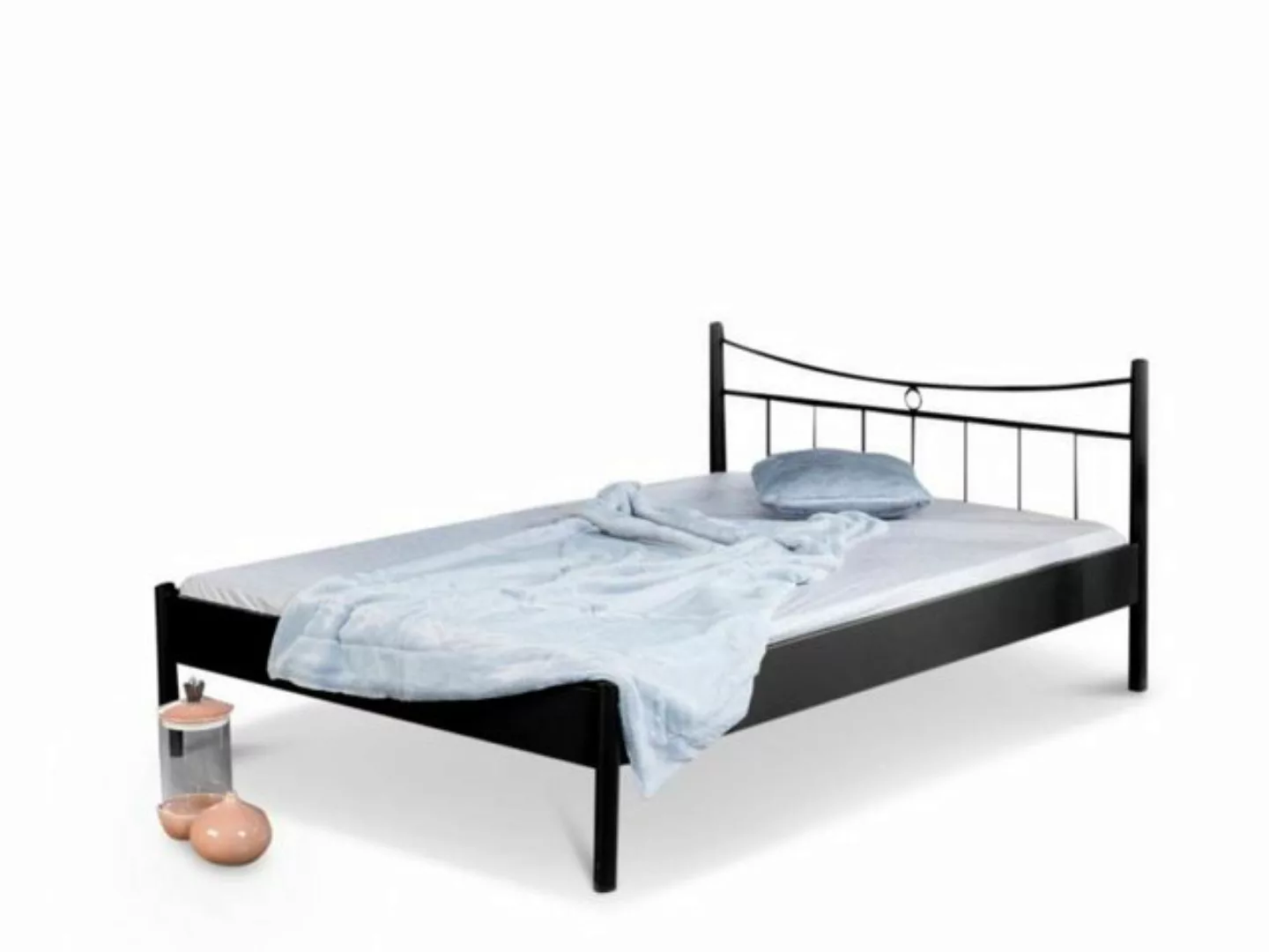 BedBox Metallbett Lucy, klassisch und schlicht, stabil und langlebig, pulve günstig online kaufen