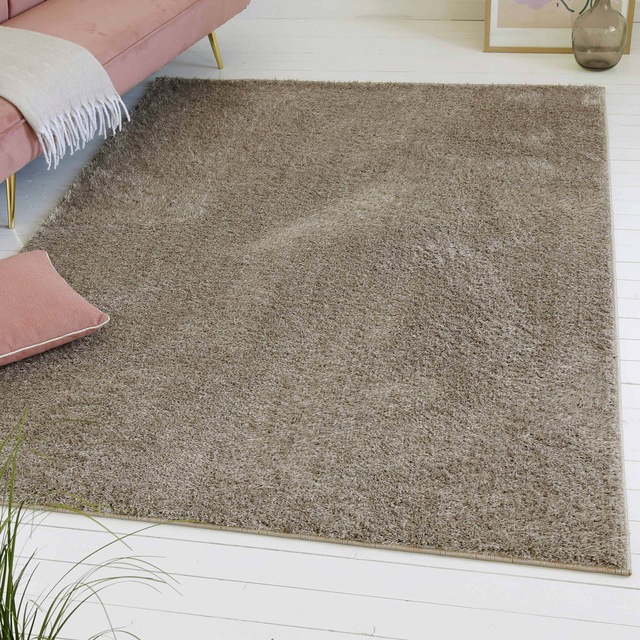 my home Hochflor-Teppich »Nickolas«, rechteckig, 30 mm Höhe, Langflor, Shag günstig online kaufen