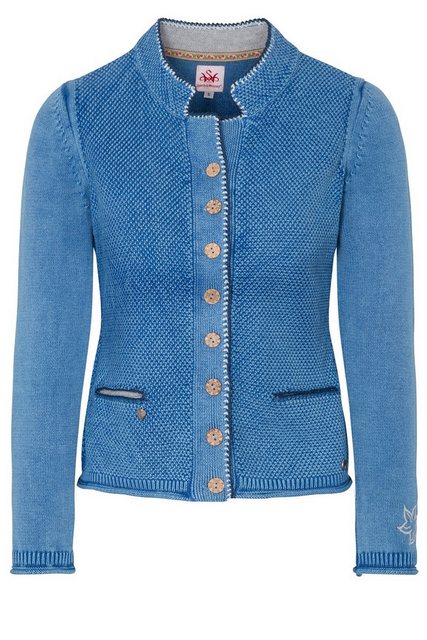 Spieth & Wensky Trachtenstrickjacke Trachten Strickjacke - TARANA - jeansbl günstig online kaufen