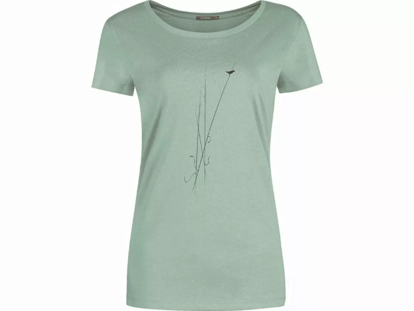 GreenBomb T-Shirt GREENBOMB Bio-Damen-T-Shirt 'Nature Reed' mit Rund günstig online kaufen