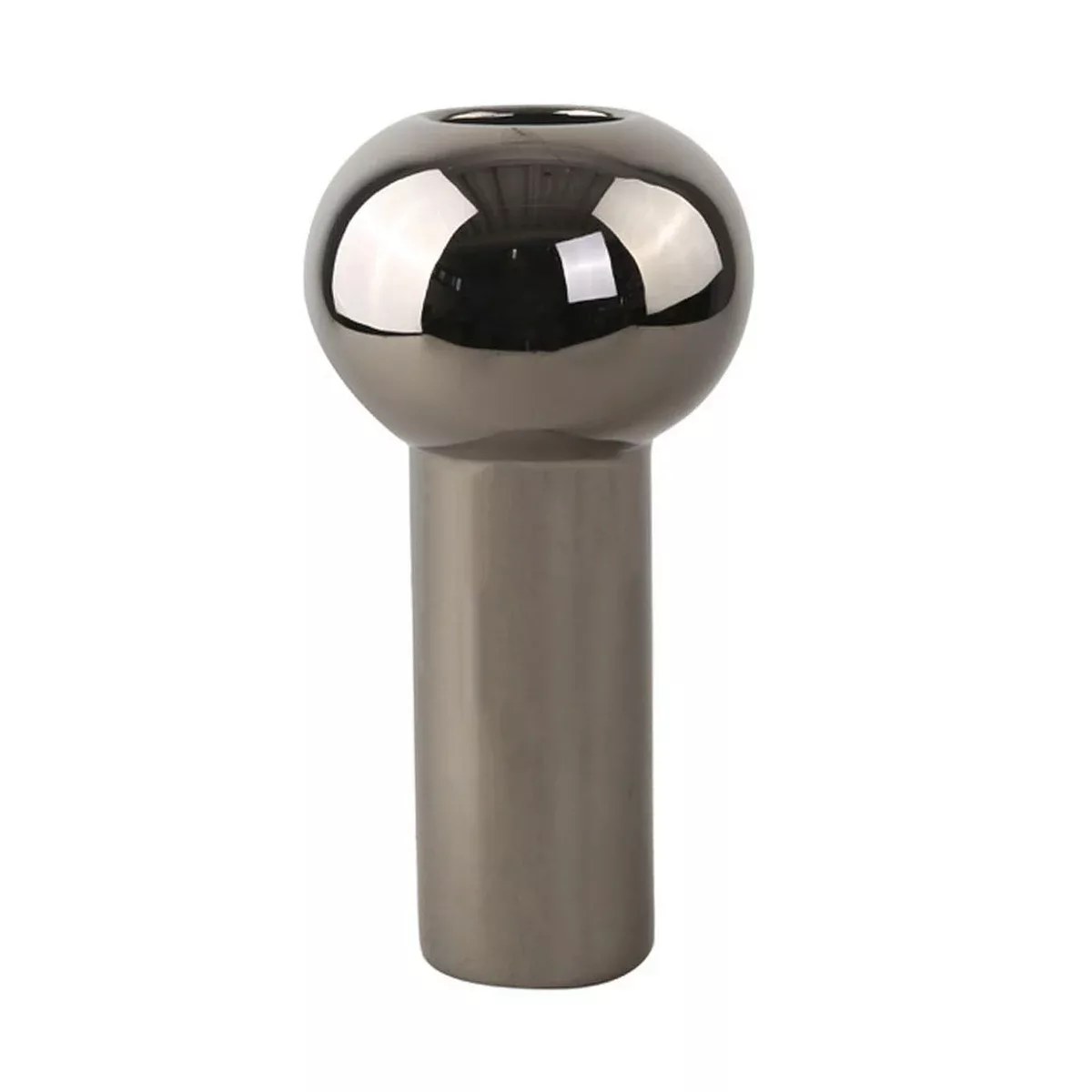 Pillar Vase 24cm Dark Silver günstig online kaufen