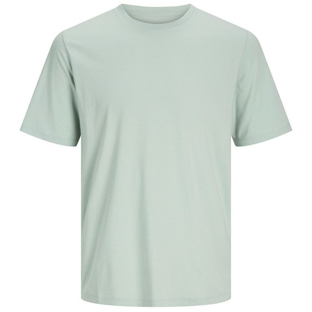 Jack & Jones Rundhalsshirt Große Größen Herren Basic T-Shirt pastellgrün Ja günstig online kaufen