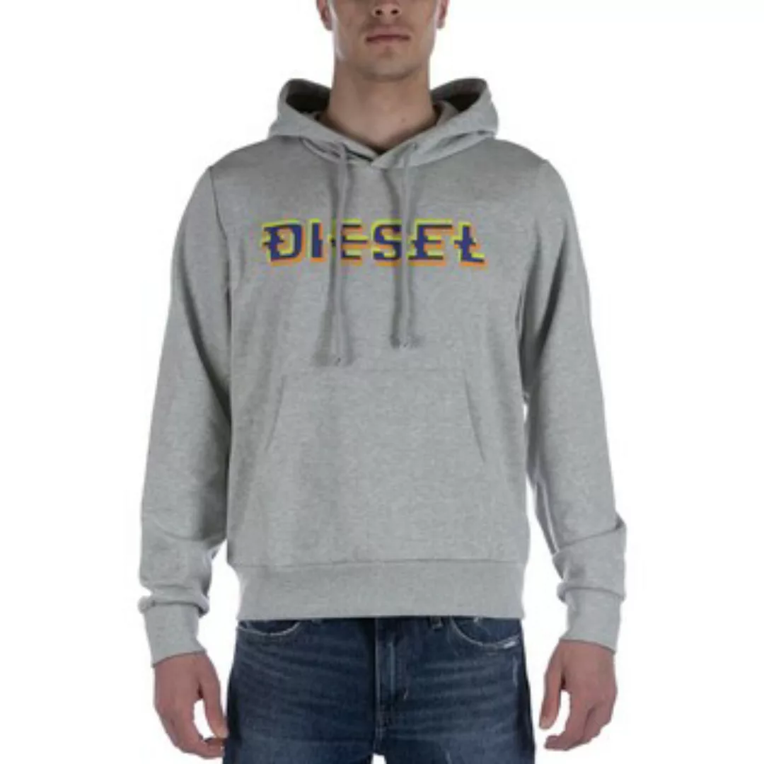 Diesel  Fleecepullover Felpa  S-Ginn Hood K27 Grigio günstig online kaufen