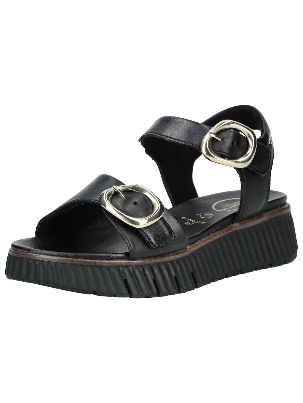 Tamaris Keilsandalette "Tamaris Sandalen Leder" günstig online kaufen