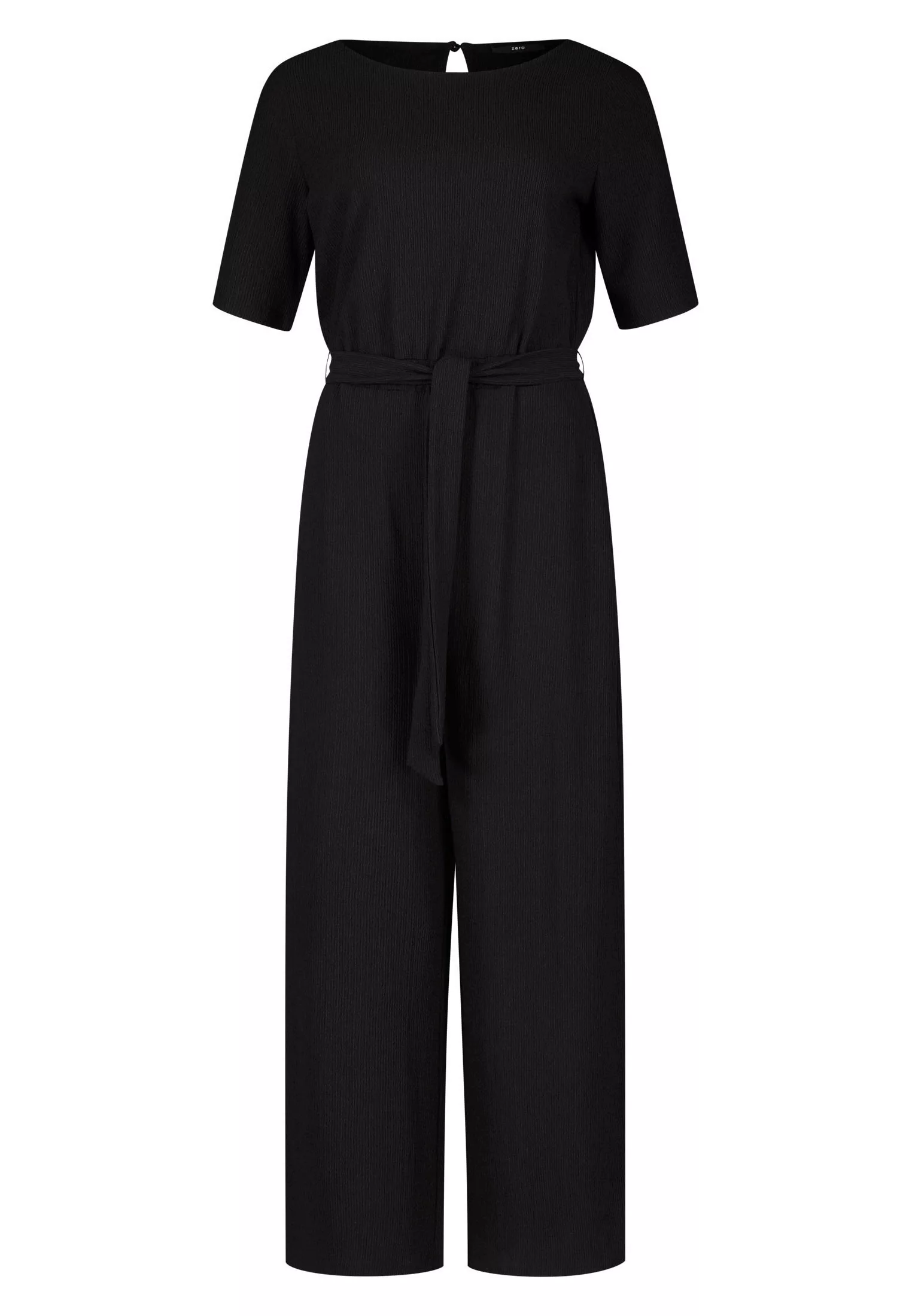 Zero Overall "zero Jumpsuit Musselin mit Bindegürtel", (1 tlg.), Gürtel günstig online kaufen