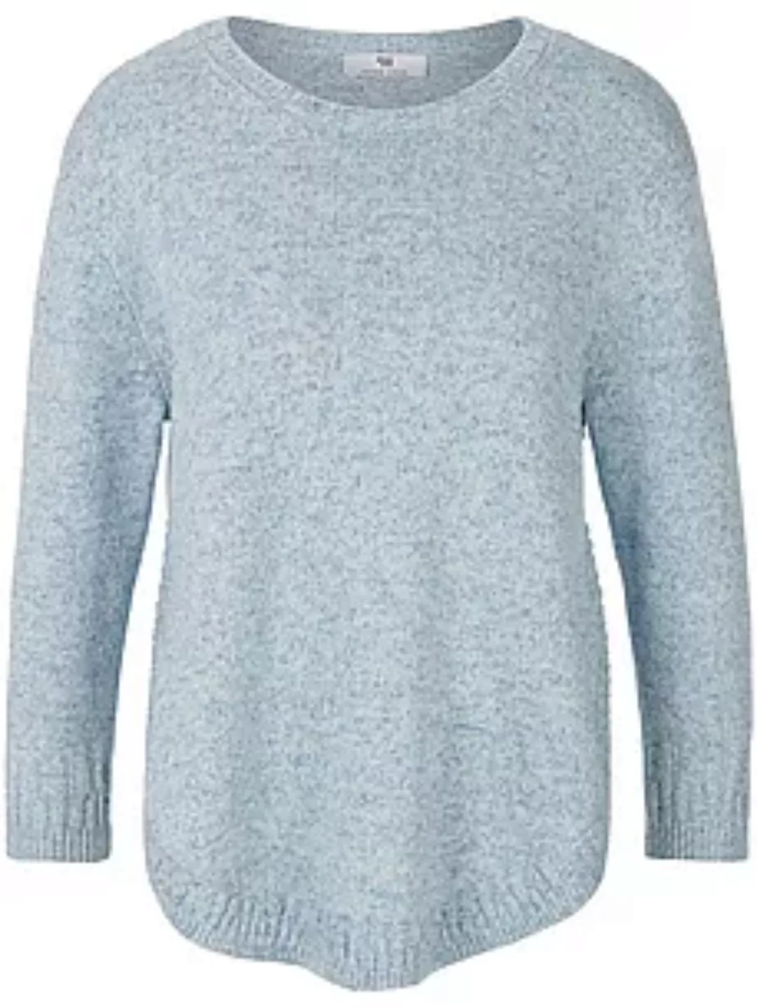 Rundhals-Pullover Peter Hahn blau günstig online kaufen