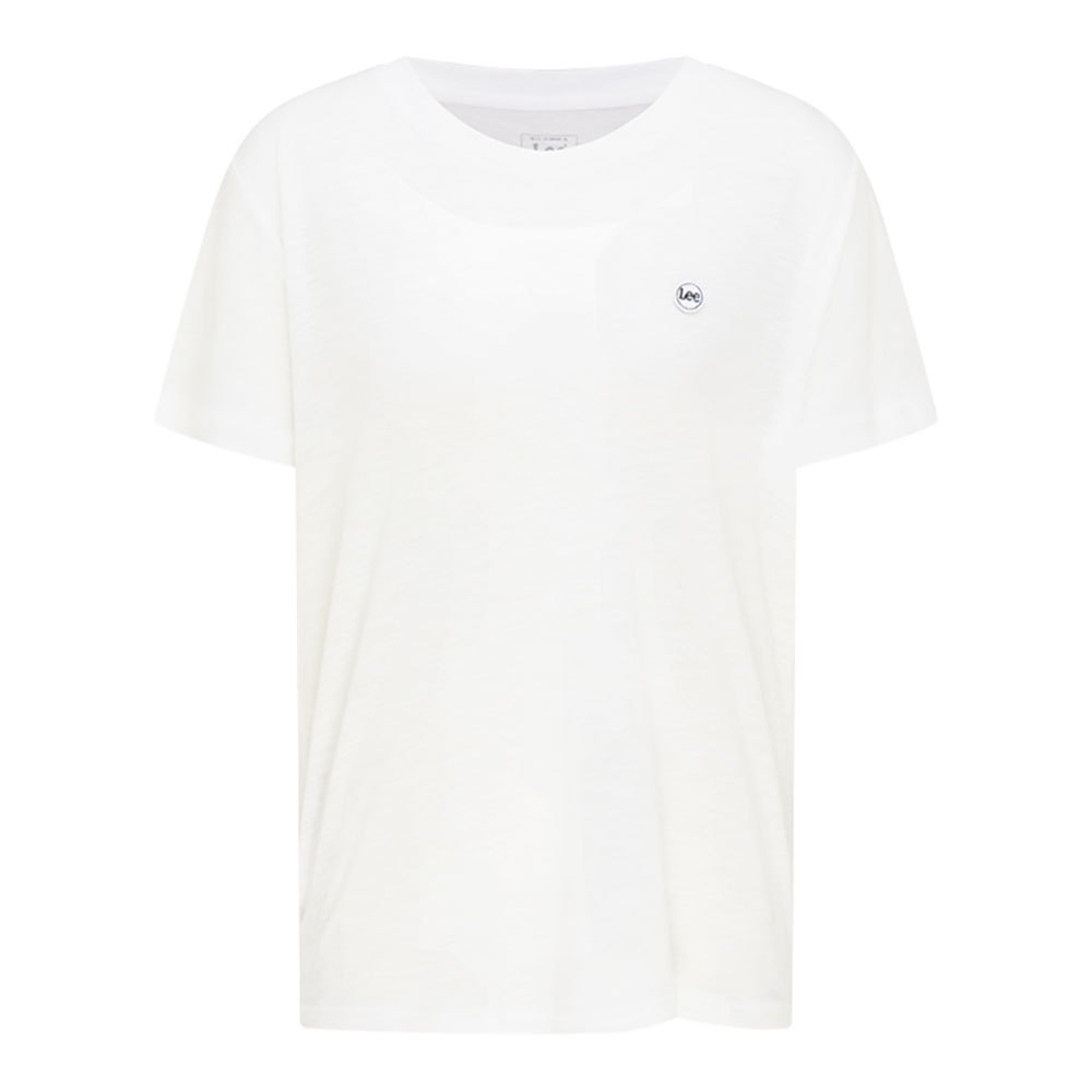 Lee Crew Kurzärmeliges T-shirt XS Bright White günstig online kaufen