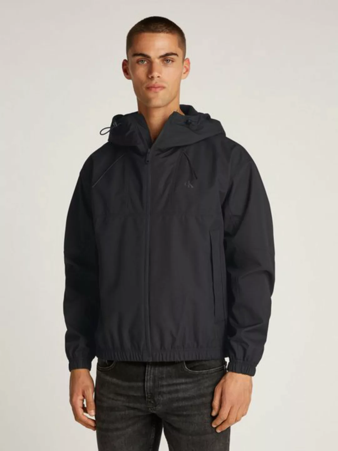 Calvin Klein Jeans Allwetterjacke TECHNICAL JACKET Logodruck, Eingriffstasc günstig online kaufen