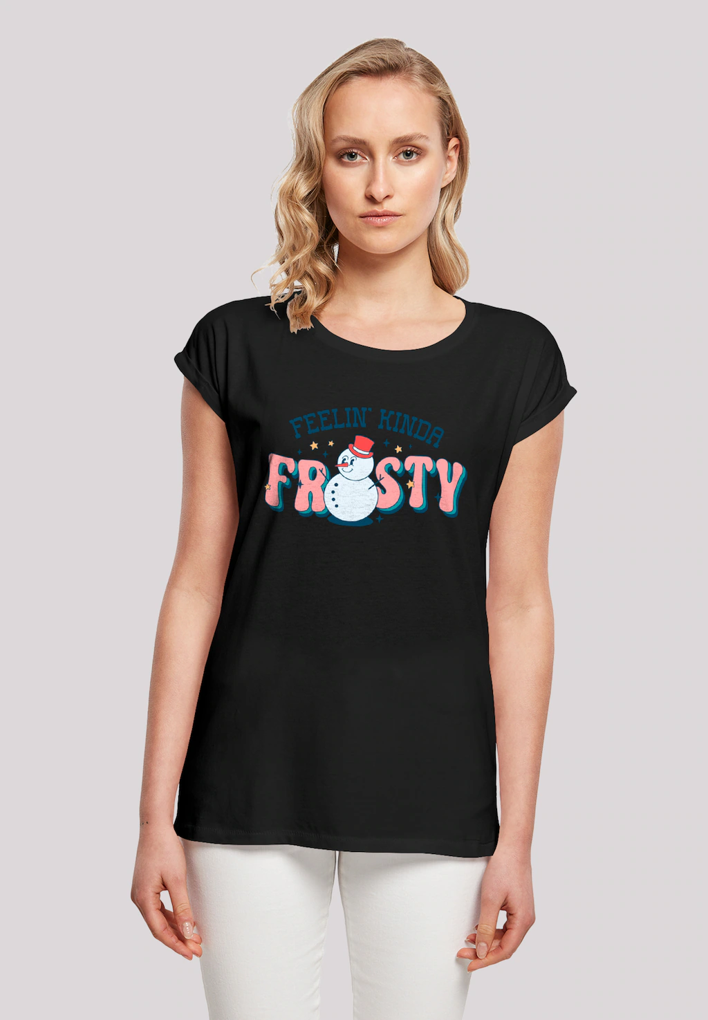 F4NT4STIC T-Shirt "Feelin Kinda Frosty Snowman", Premium Qualität günstig online kaufen