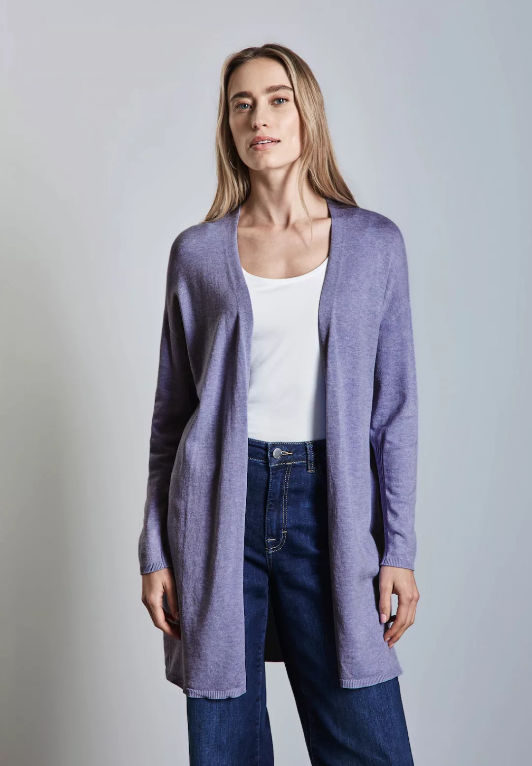 STREET ONE Strickjacke, aus softer Viskose günstig online kaufen