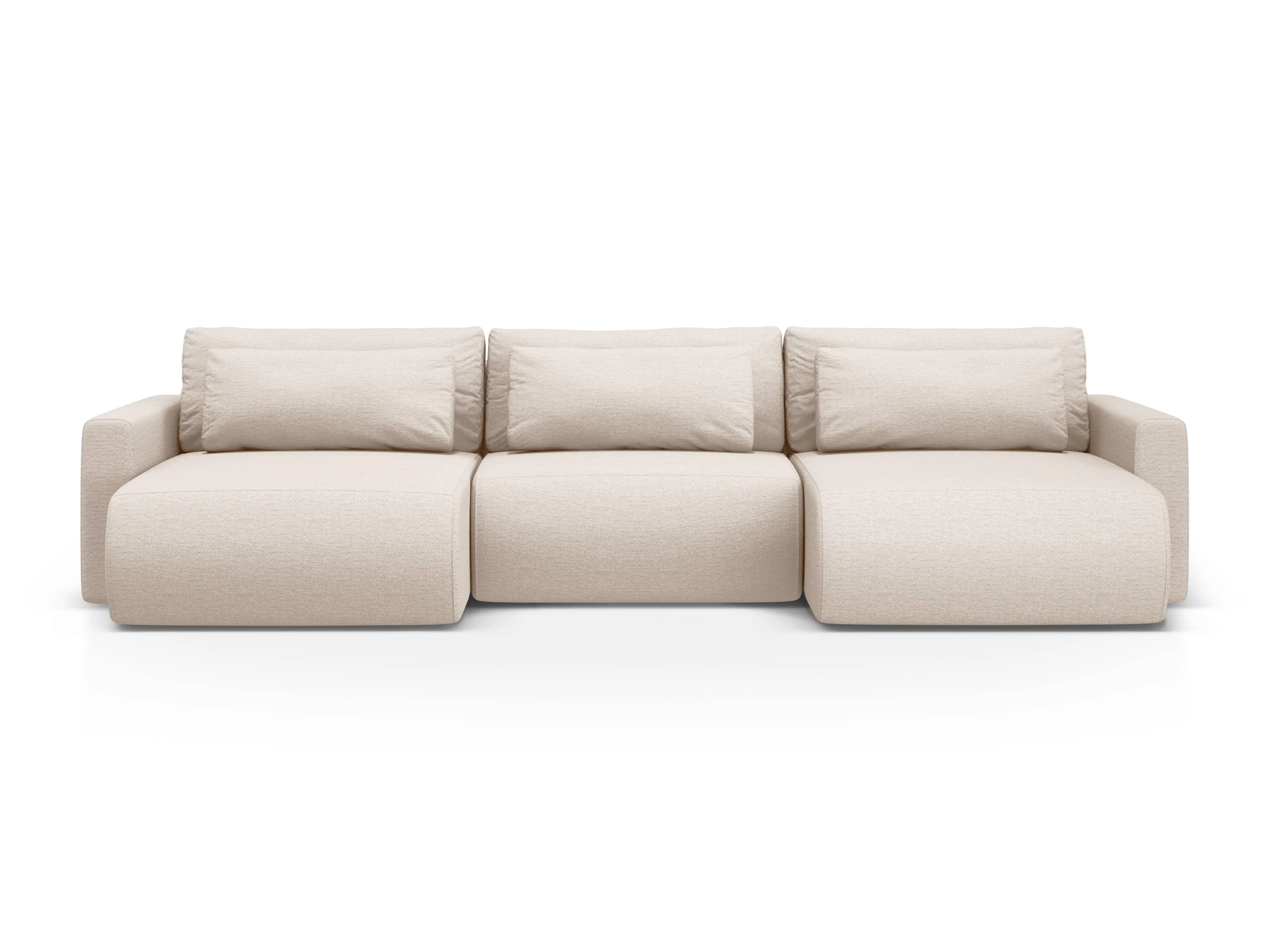 Cosmopolitan Design | U-förmiges Schlafsofa mit Stauraum Belfast günstig online kaufen