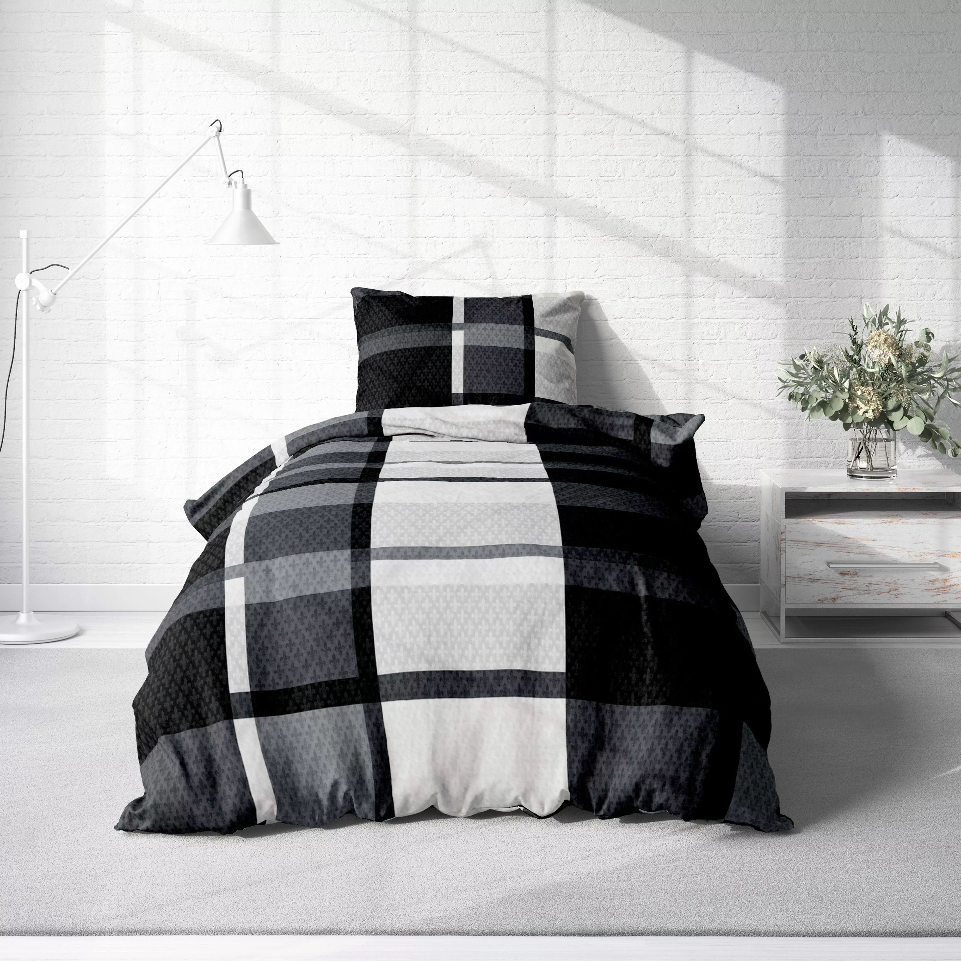 One Home Bettwäsche Modern, Fleece, 4 günstig online kaufen