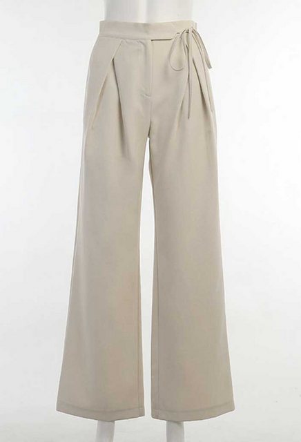 SEGUEN Loungepants High waisted loose straight leg wide leg trousers (Knitt günstig online kaufen