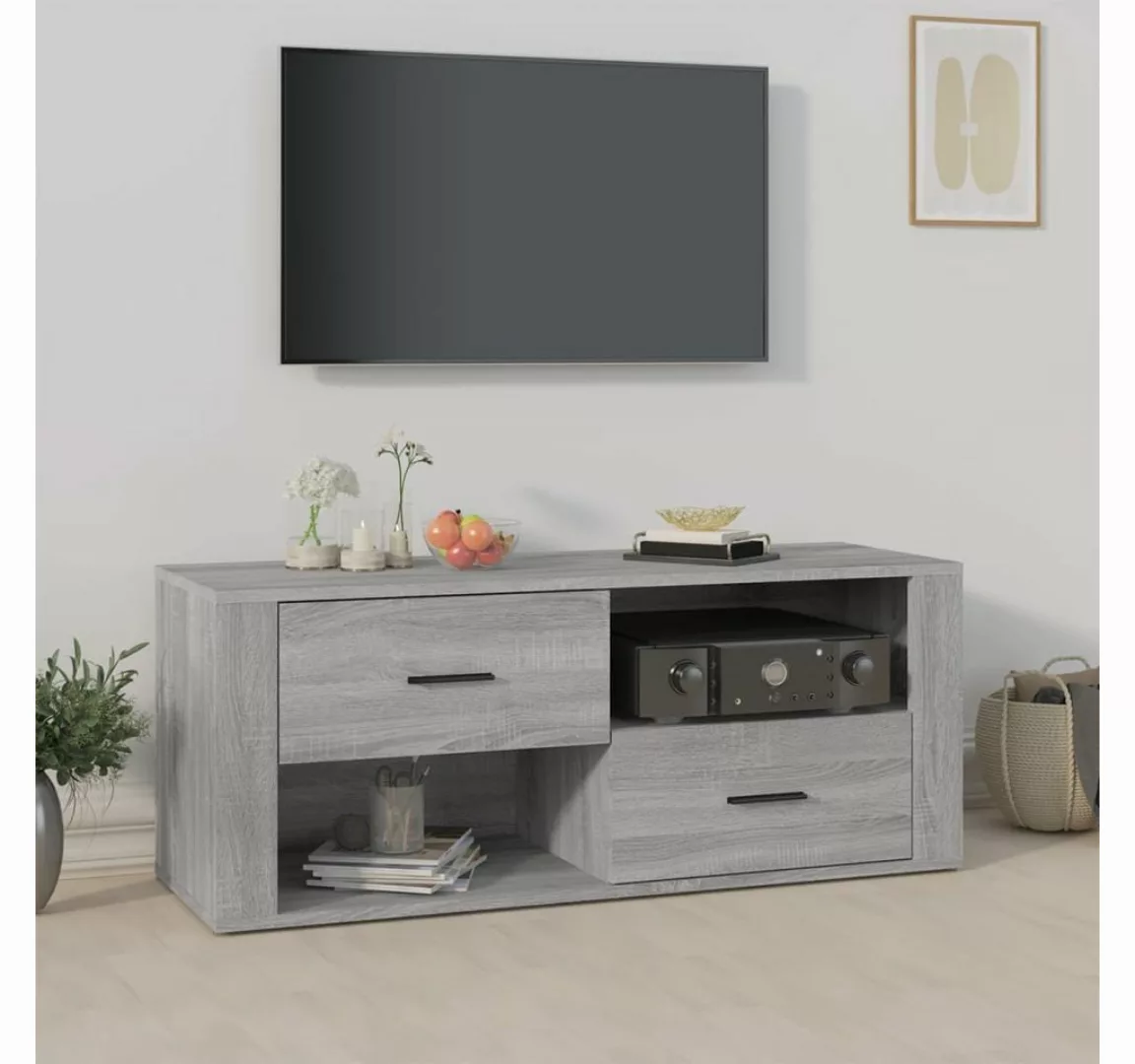 vidaXL TV-Schrank TV-Schrank Grau Sonoma 100x35x40 cm Spanplatte günstig online kaufen