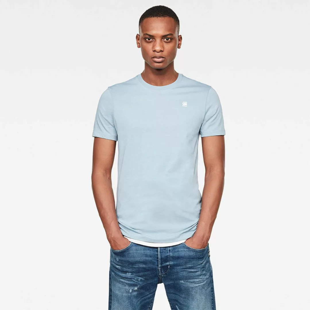 G-star Graw Slim Kurzarm T-shirt L Ash Blue günstig online kaufen
