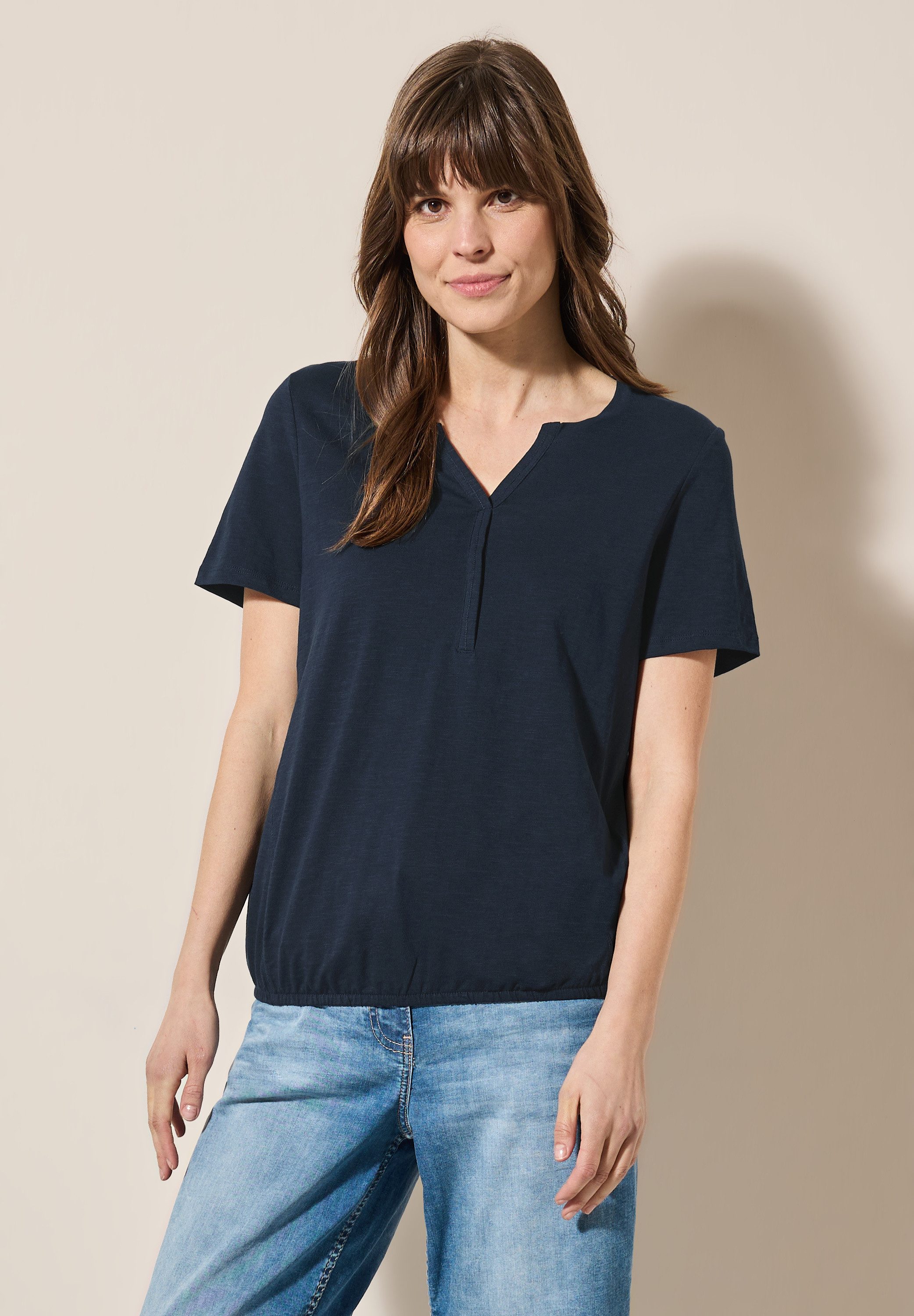 Cecil T-Shirt, aus reiner Baumwolle günstig online kaufen