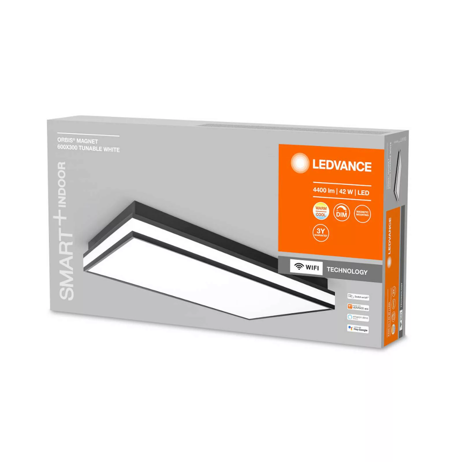 LEDVANCE SMART+ WiFi Orbis Magnet schwarz, 60x30cm günstig online kaufen