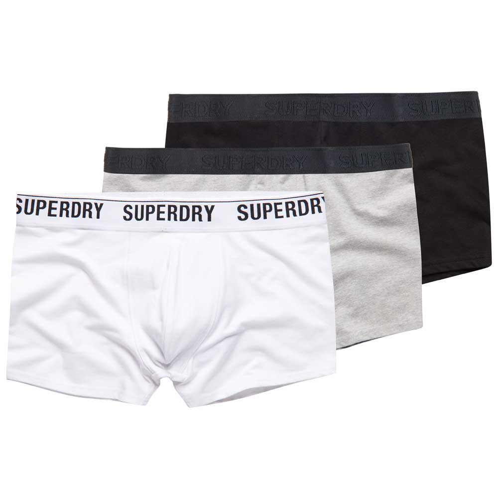 Superdry Trunk Multi Koffer Im Dreierpack S Black / Grey / Optic günstig online kaufen