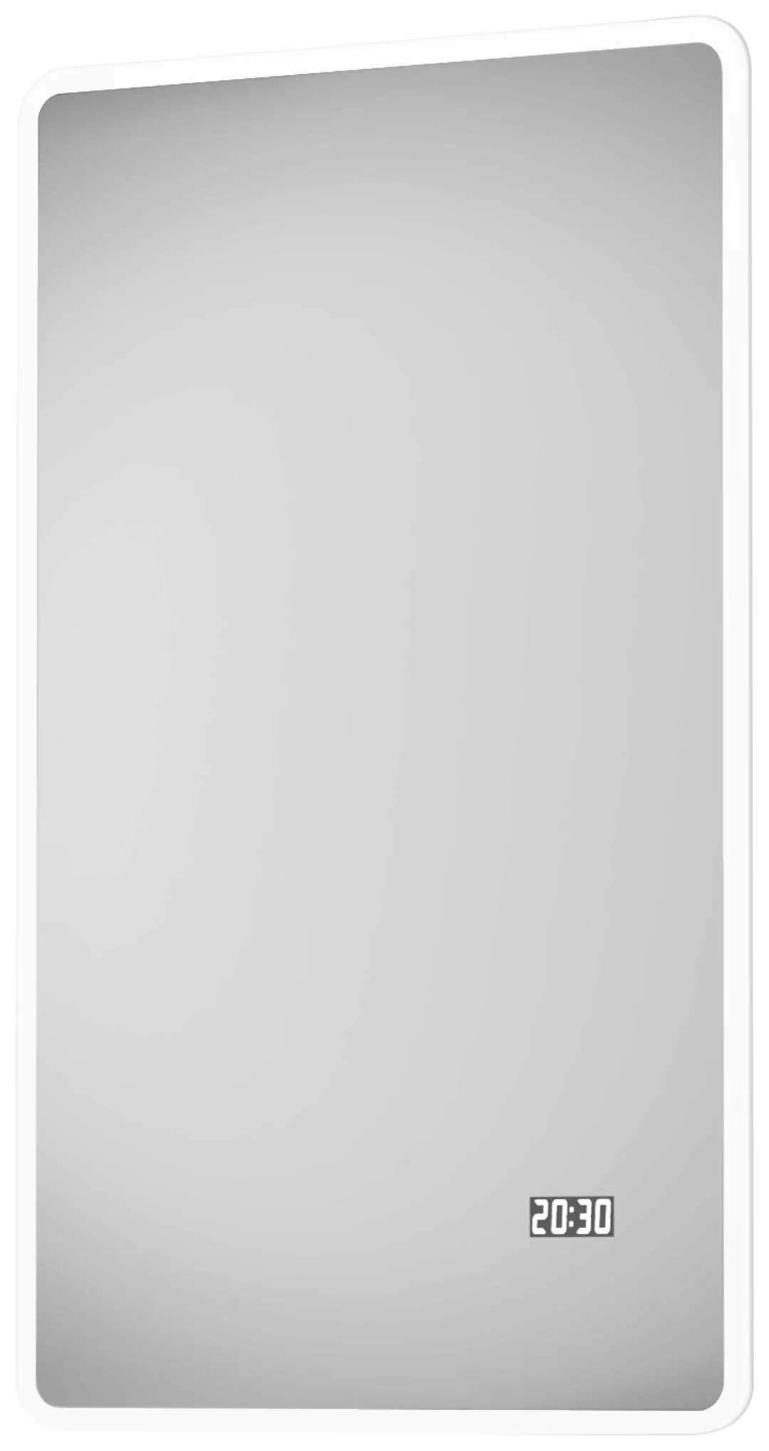 Talos Badspiegel "Sun", BxH: 45x70 cm, energiesparend, mit Digitaluhr günstig online kaufen
