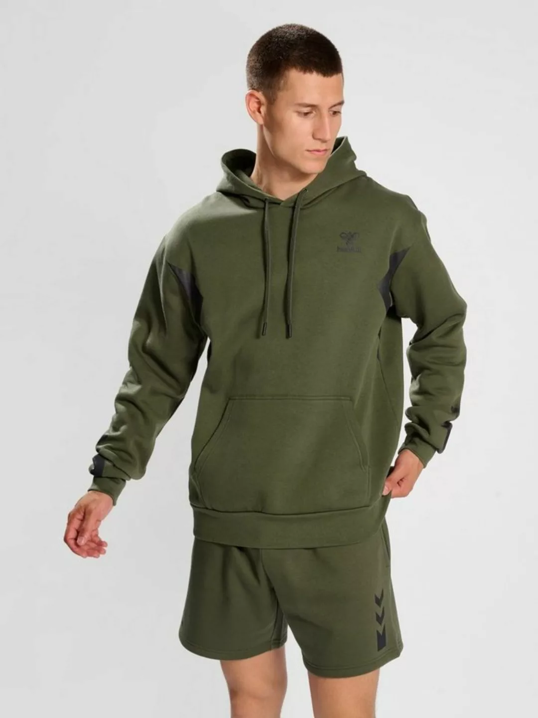 hummel Kapuzensweatshirt hmlACTIVE CO HOODIE OLIVE NIGHT günstig online kaufen