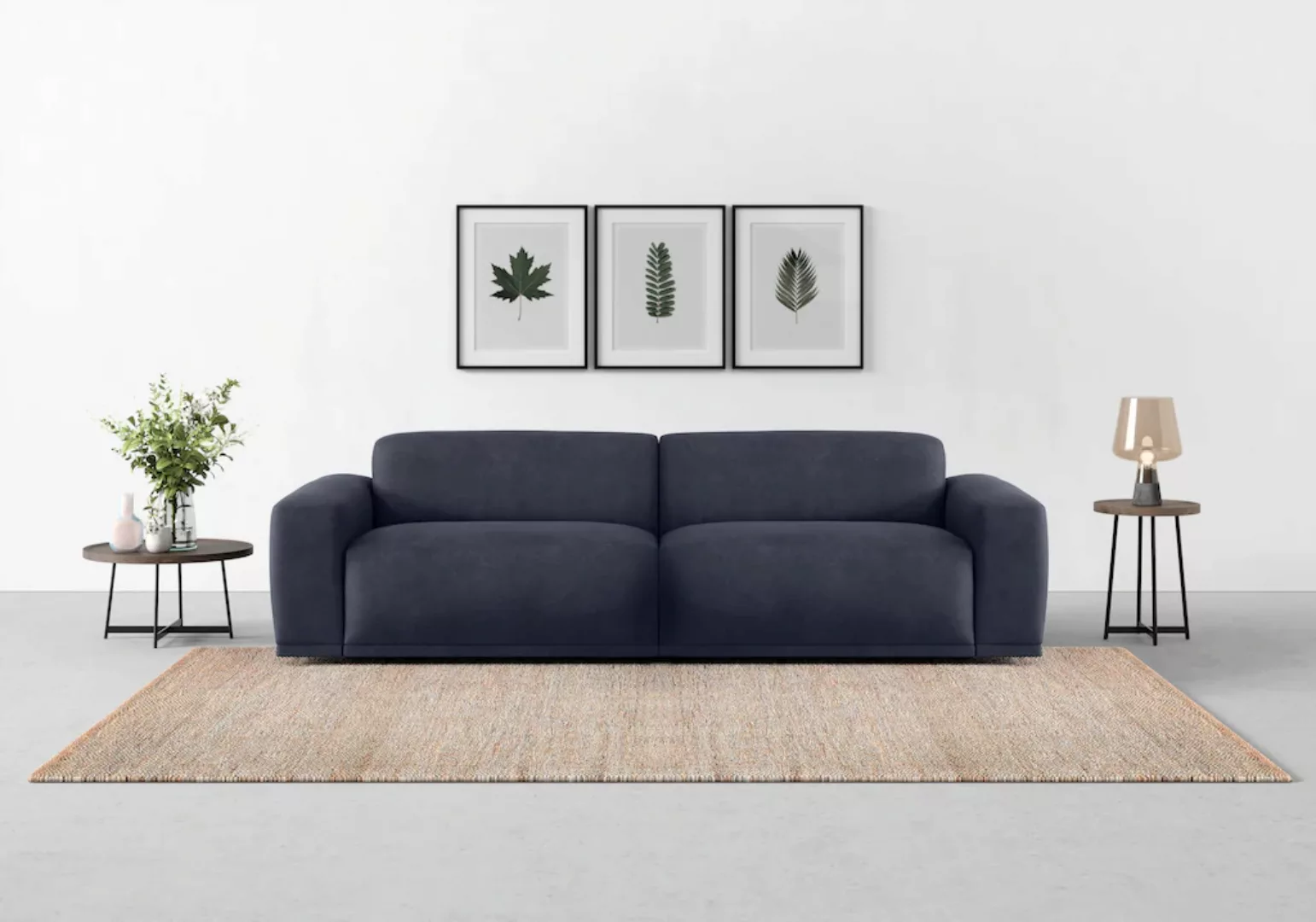 TRENDMANUFAKTUR Big-Sofa "Braga, mit hochwertigem Kaltschaum, Megasofa, in günstig online kaufen