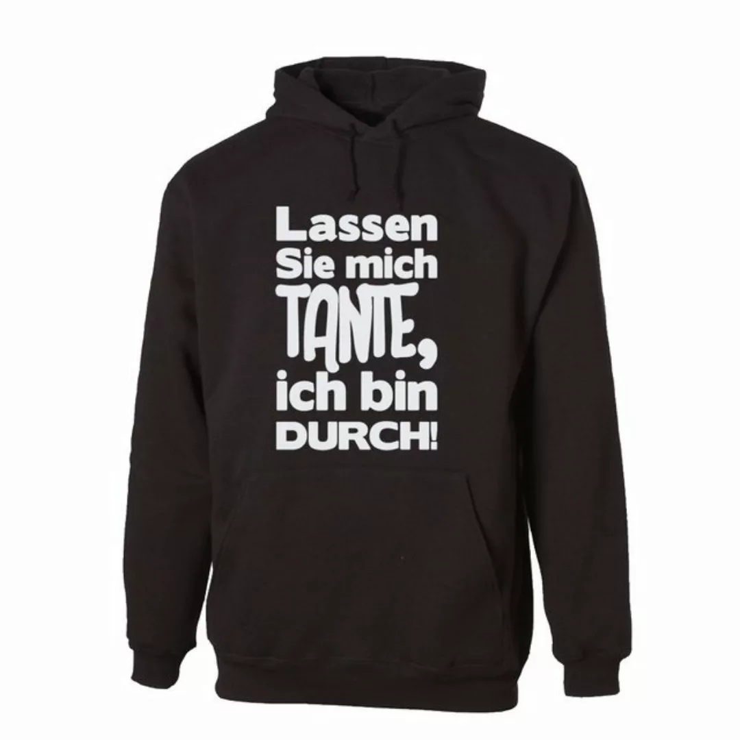 G-graphics Hoodie Lassen Sie mich Tante, ich bin durch! mit trendigem Front günstig online kaufen