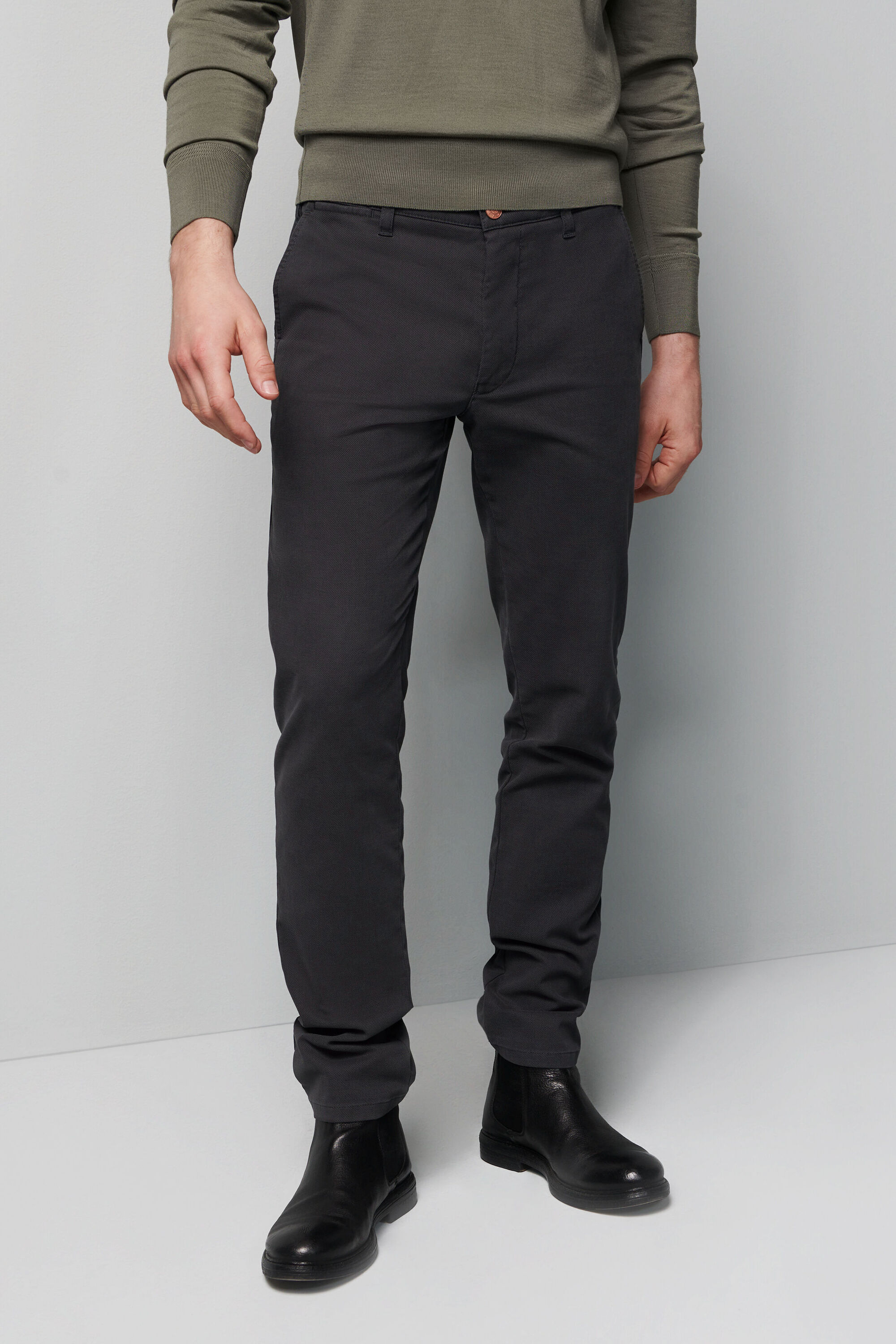 MEYER Chinos "M5 Chino", im unifarbenem Design günstig online kaufen