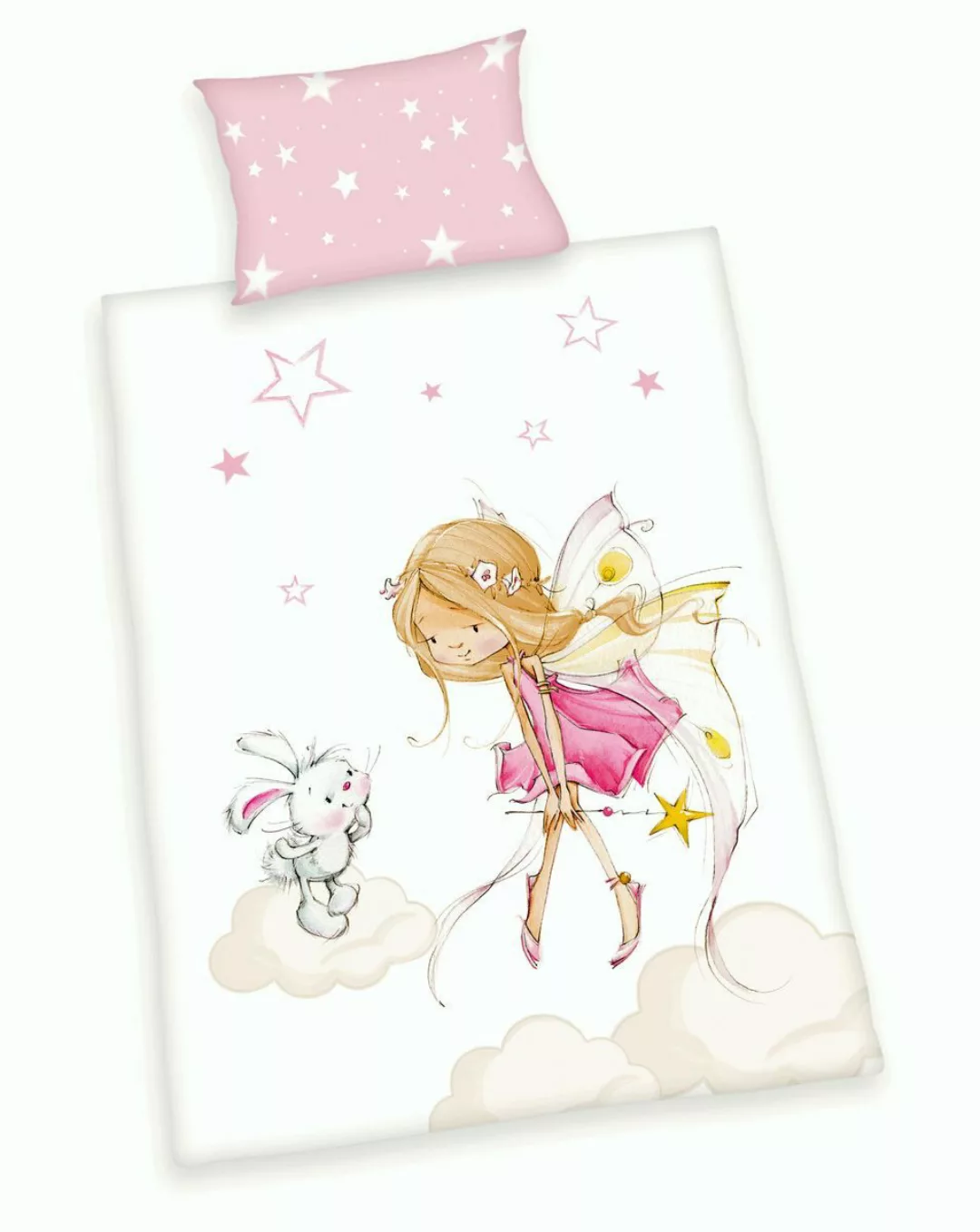 Herding Babybettwäsche 100x135cm Little Fairy Zauberhafte günstig online kaufen