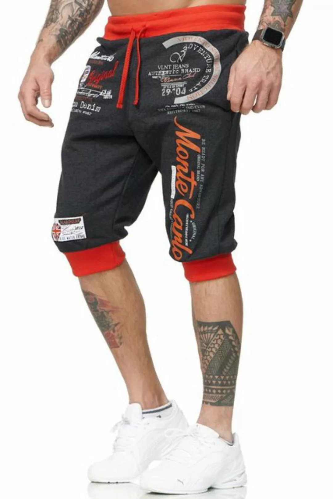 L.gonline Sweatshorts Herren SHORTS, Bermudashorts, Kurze Sommer-Hose, Capr günstig online kaufen