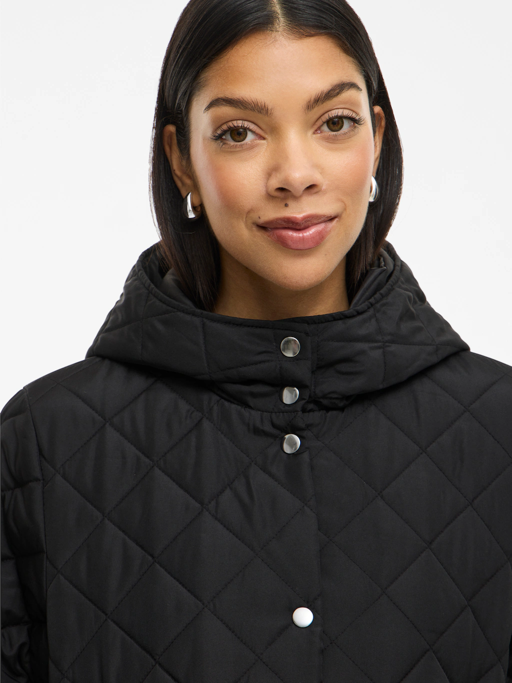 Vila Steppjacke "VITATE L/S HOODED JACKET - NOOS", mit Kapuze günstig online kaufen