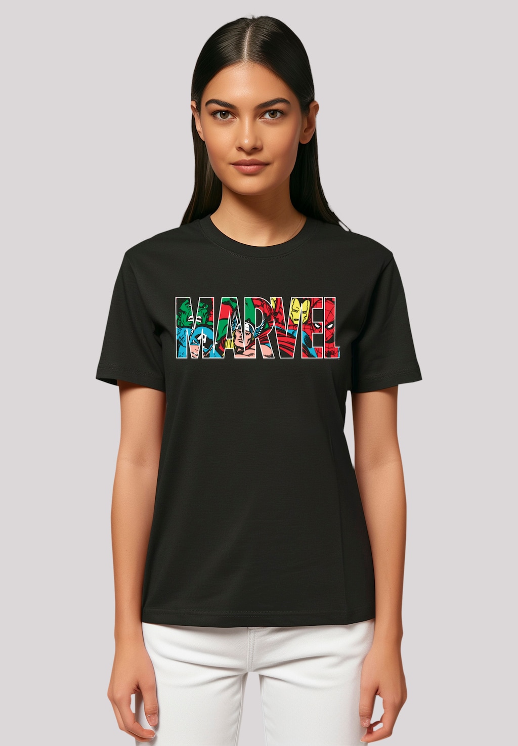 F4NT4STIC T-Shirt "Marvel Avengers Logo Character", Premium Qualität günstig online kaufen