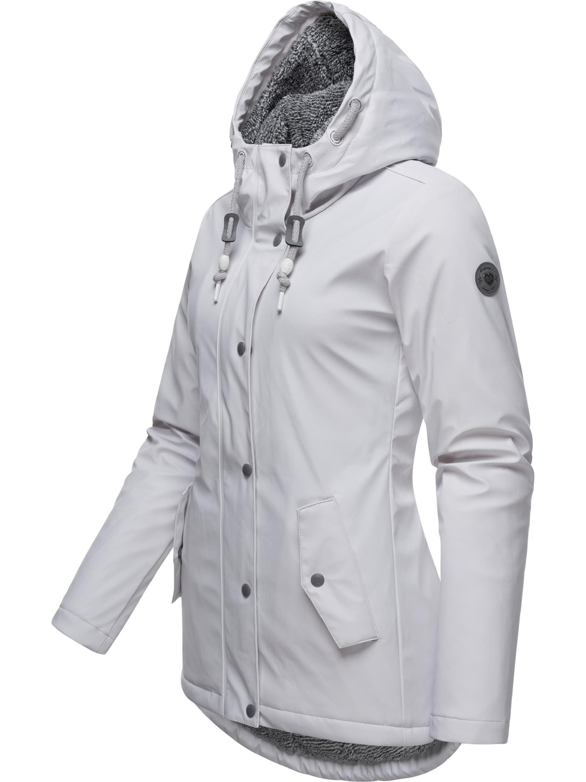 Ragwear Regenjacke "Marge", mit Kapuze, warm gefütterter Damen Winter Regen günstig online kaufen