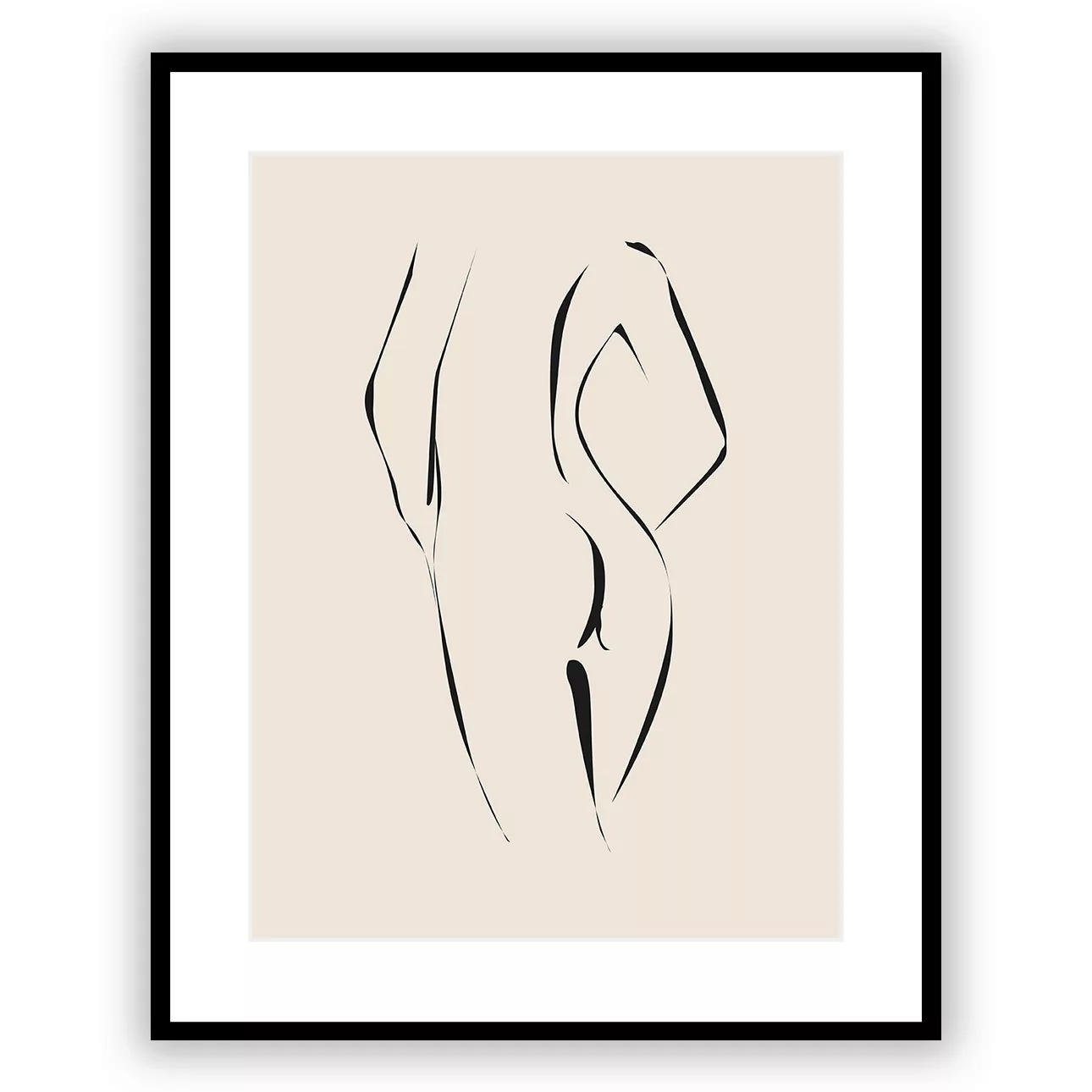 Bild Nude Line III 40x 50 cm, 40 x 50 cm günstig online kaufen