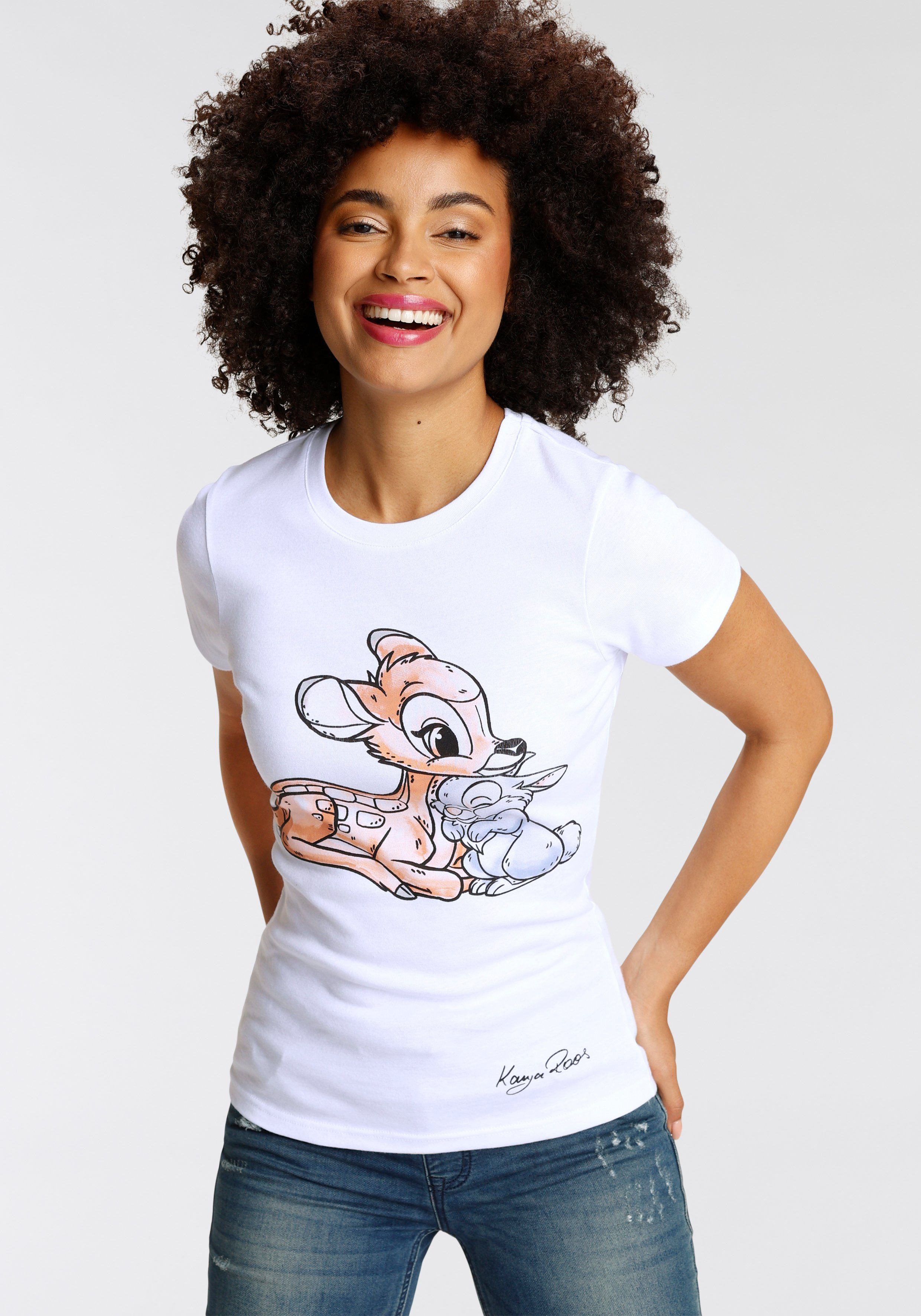 KangaROOS T-Shirt Kurzarm, sehr figurbetonte Passform, günstig online kaufen