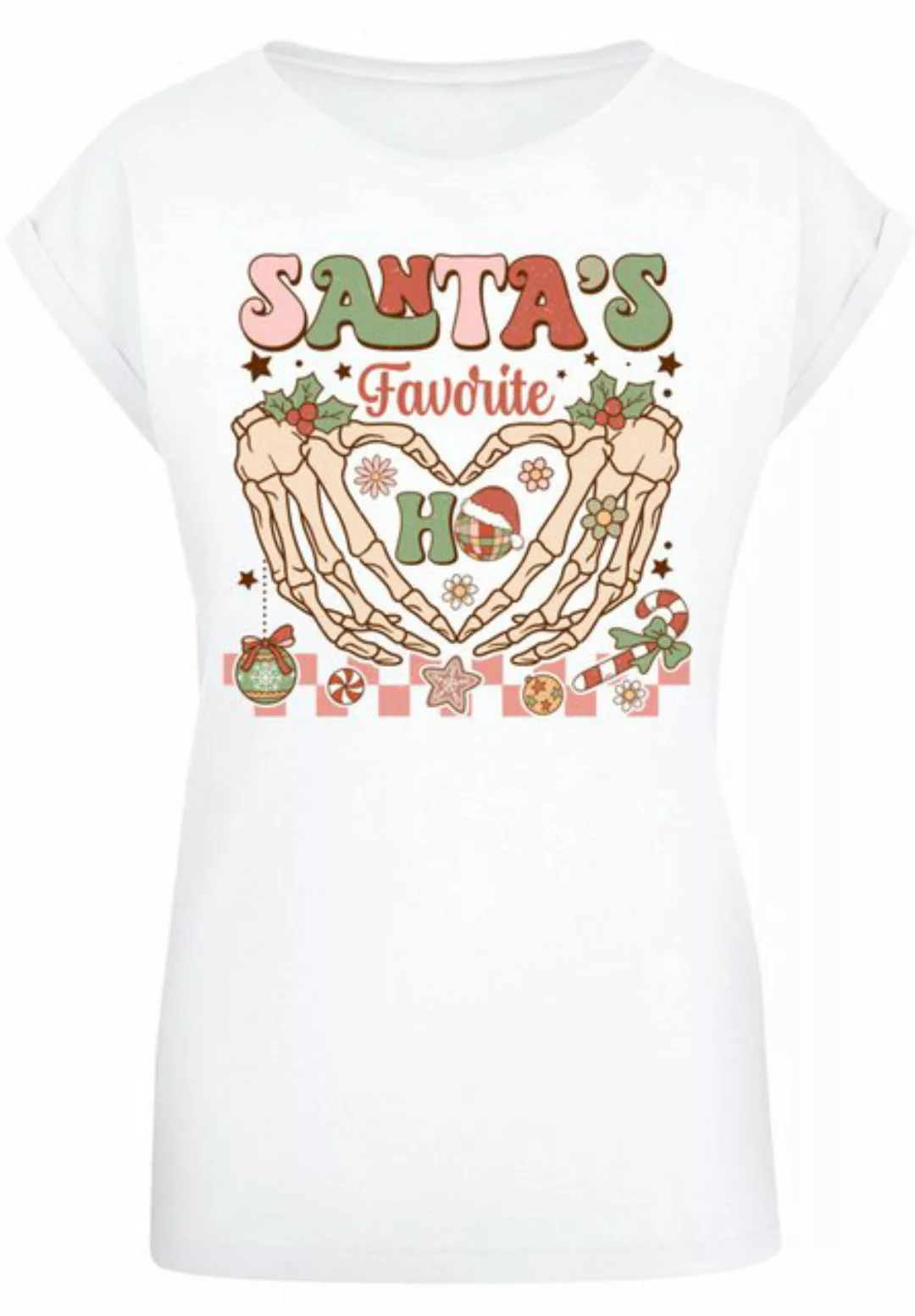 F4NT4STIC T-Shirt Santas favorite Ho Ho Ho Weihnachten Premium Qualität, We günstig online kaufen