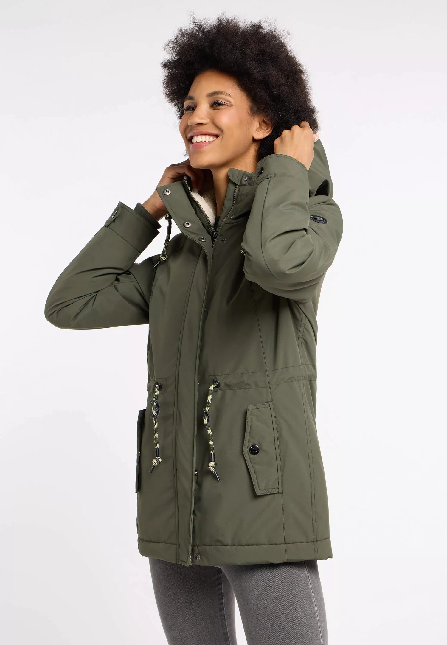 Ragwear Parka "MONADIS WARM", mit Kapuze, wasserabweisende Übergangsjacke m günstig online kaufen