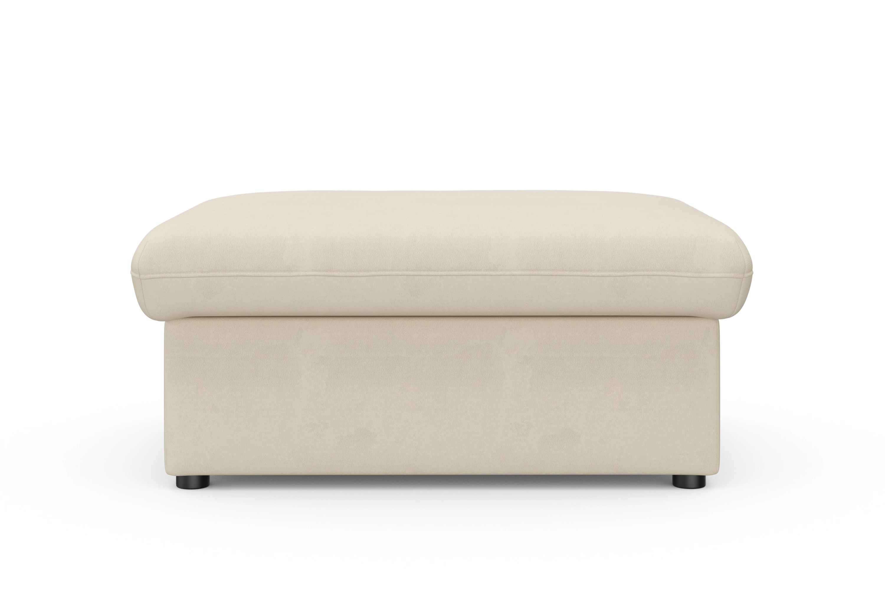 DOMO collection Hocker "Topper", mit Wellenunterfederung, auf Kunststoffgle günstig online kaufen