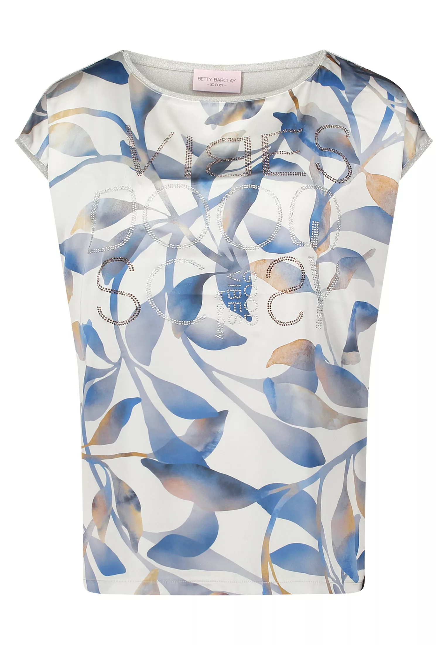 Betty Barclay Kurzarmshirt "Betty Barclay Damen Blusenshirt mit Aufdruck", günstig online kaufen