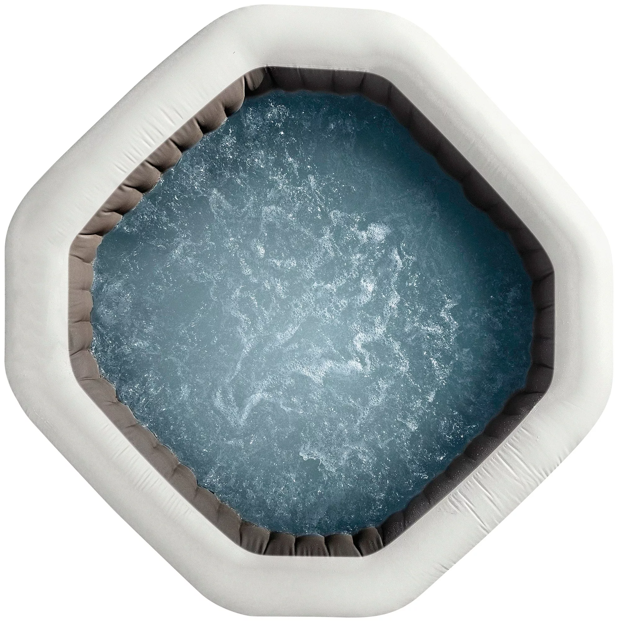 Intex Whirlpool »PureSPA "Jet + Bubble Deluxe" octagon, onyx black«, (Set), günstig online kaufen