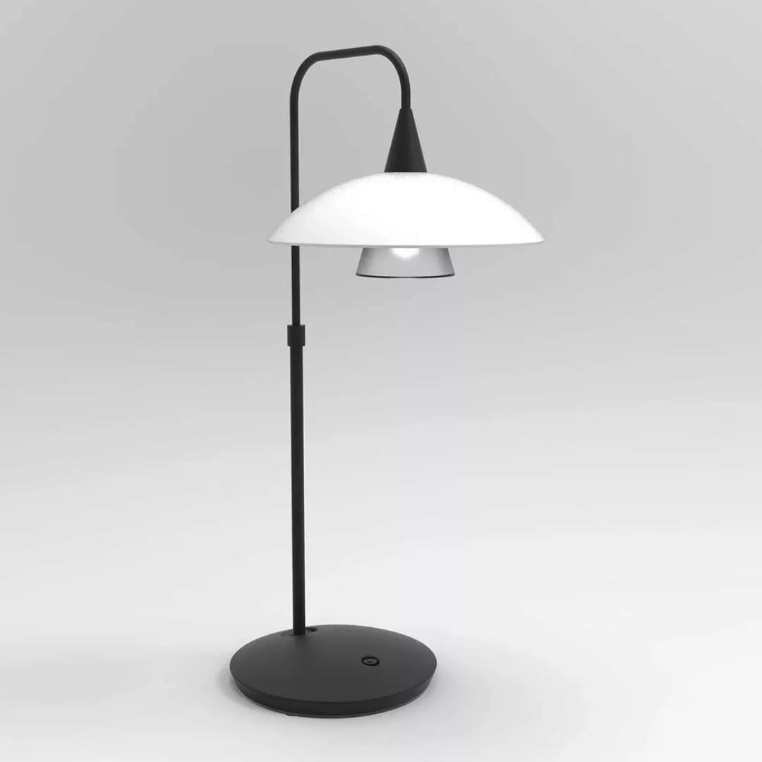 LED Tischleuchte Tallerken in Schwarz und Weiß 3W 300lm G9 günstig online kaufen