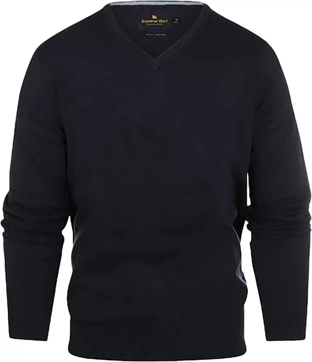 Steppin' Out Pullover Cashmere V-Ausschnitt Navy - Größe S günstig online kaufen