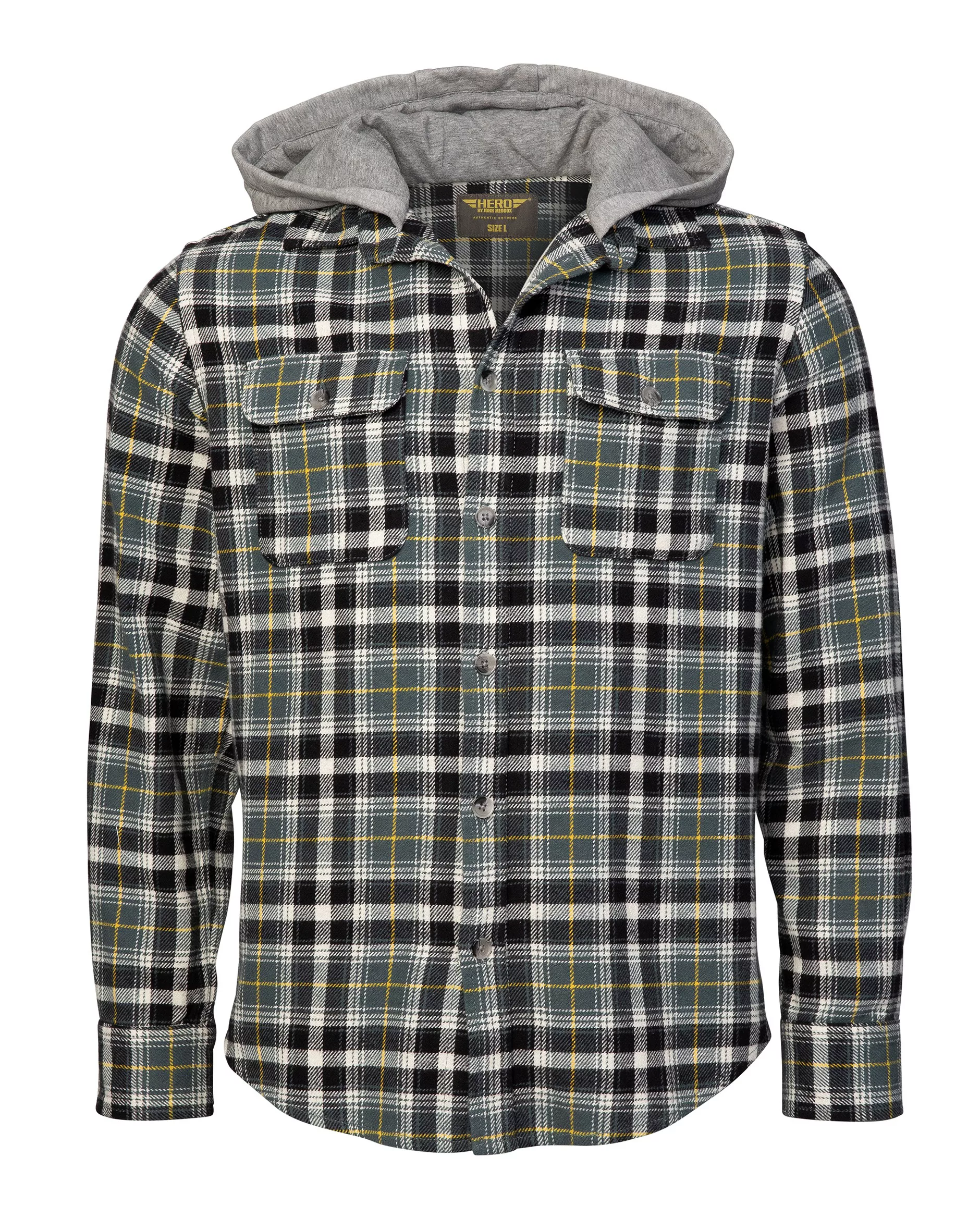 HERO by John Medoox Fleecehemd "Hero by John Medoox Overshirt", Regular Fit günstig online kaufen