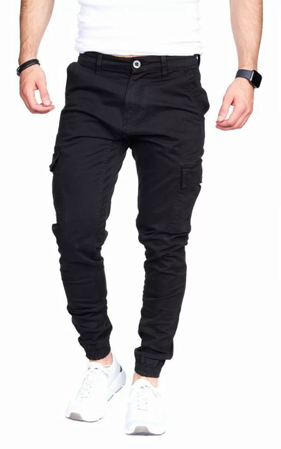 Styleko Cargohose 8003 Cargo Jeans Herren Cargohose für Herren Jeans Cargoh günstig online kaufen