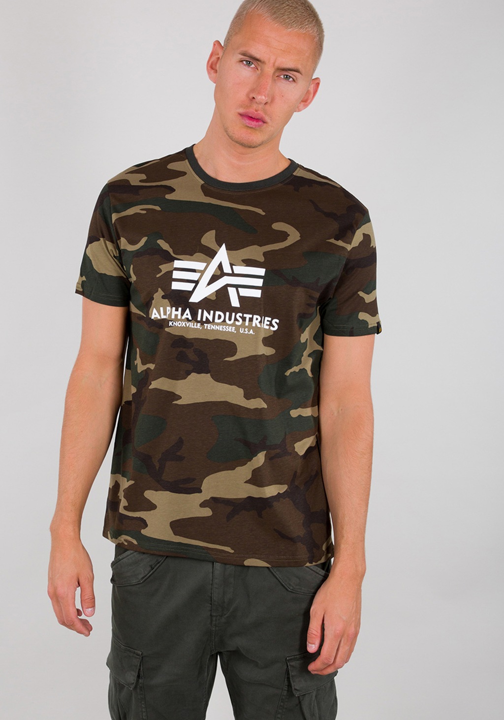 Alpha Industries T-Shirt "Basic T-Shirt BL Camo T-Shirt" günstig online kaufen