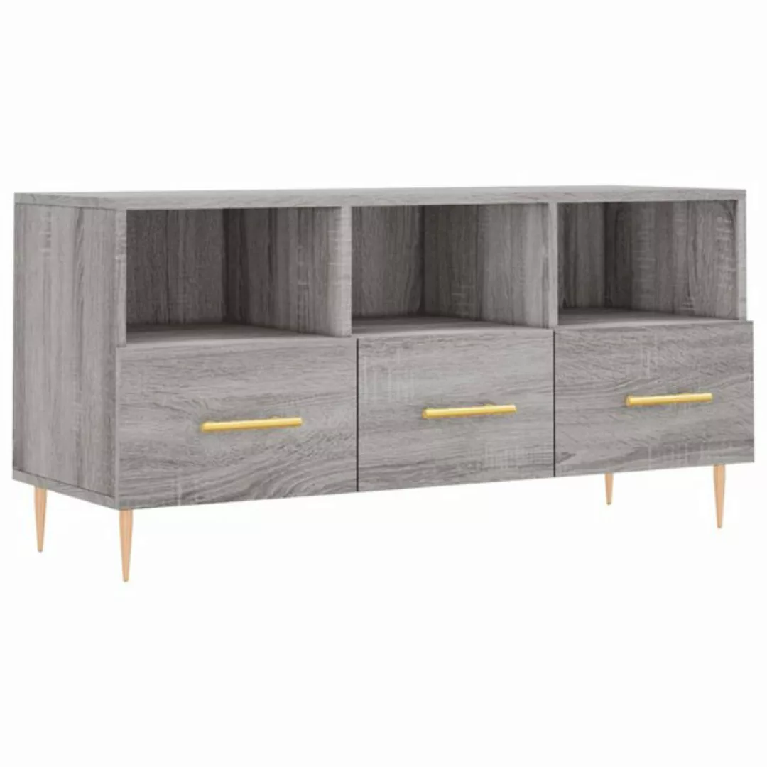 vidaXL TV-Schrank TV-Schrank Grau Sonoma 102x36x50 cm Spanplatte günstig online kaufen